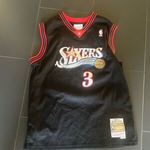 Vintage 76ers 2000-2001 Allen Iverson NBA Jersey 100% authentic EXTREMELY RARE!